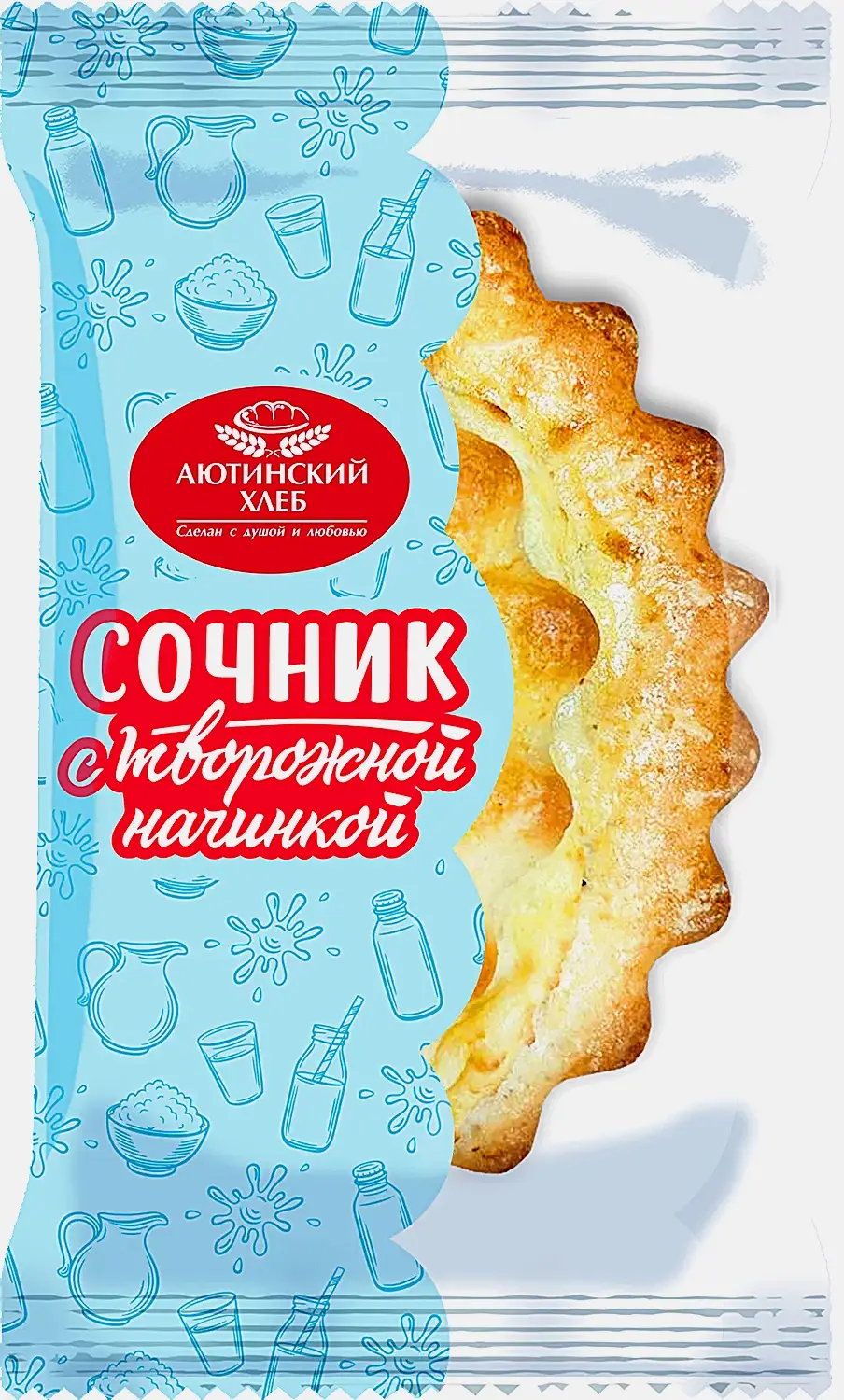 Сочник с творожной начинкой Аютинский хлеб 90г