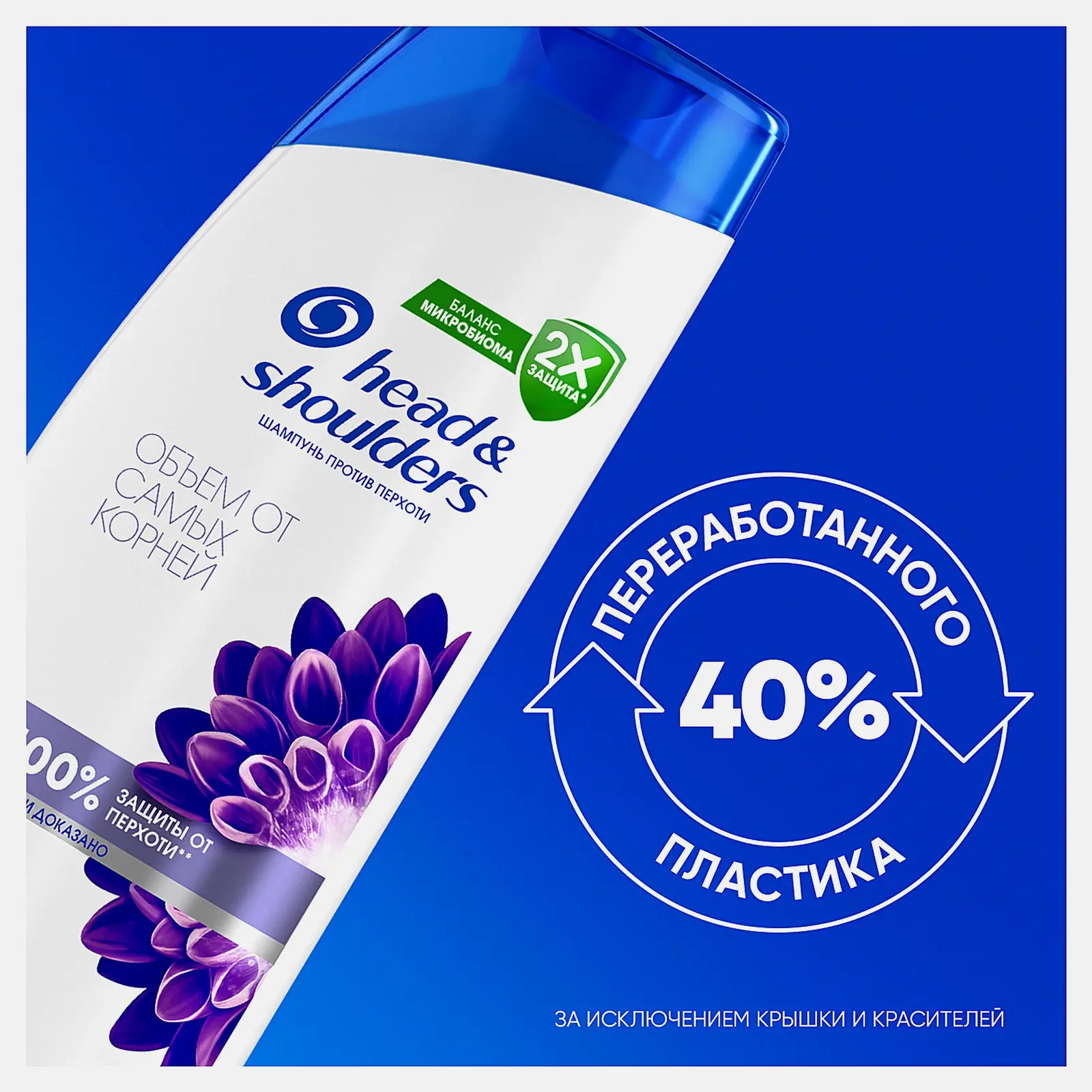 Шампунь для волос против перхоти Объем от самых корней Head&Shoulders 360мл - фото 5