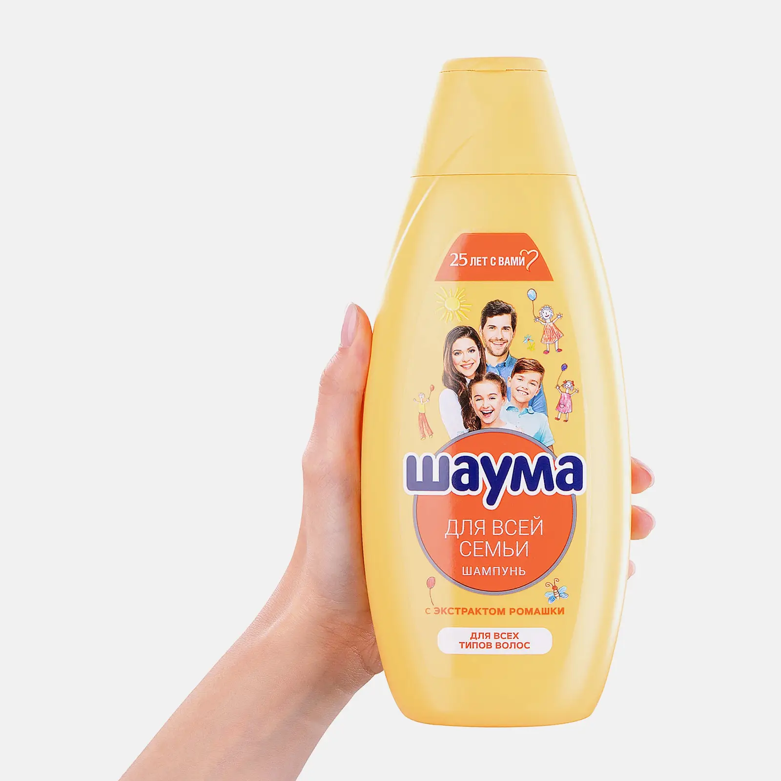 Шампунь для волос Шаума для всей семьи для всех типов волос 650мл