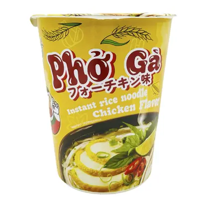 Изображение товара Рисовая лапша с курицей King Pho 61г