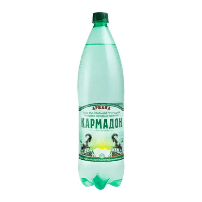 Изображение товара Кармадон минеральная лечебно-столовая газированная вода 1.5л Изображение товара Кармадон минеральная лечебно-столовая газированная вода 1.5л