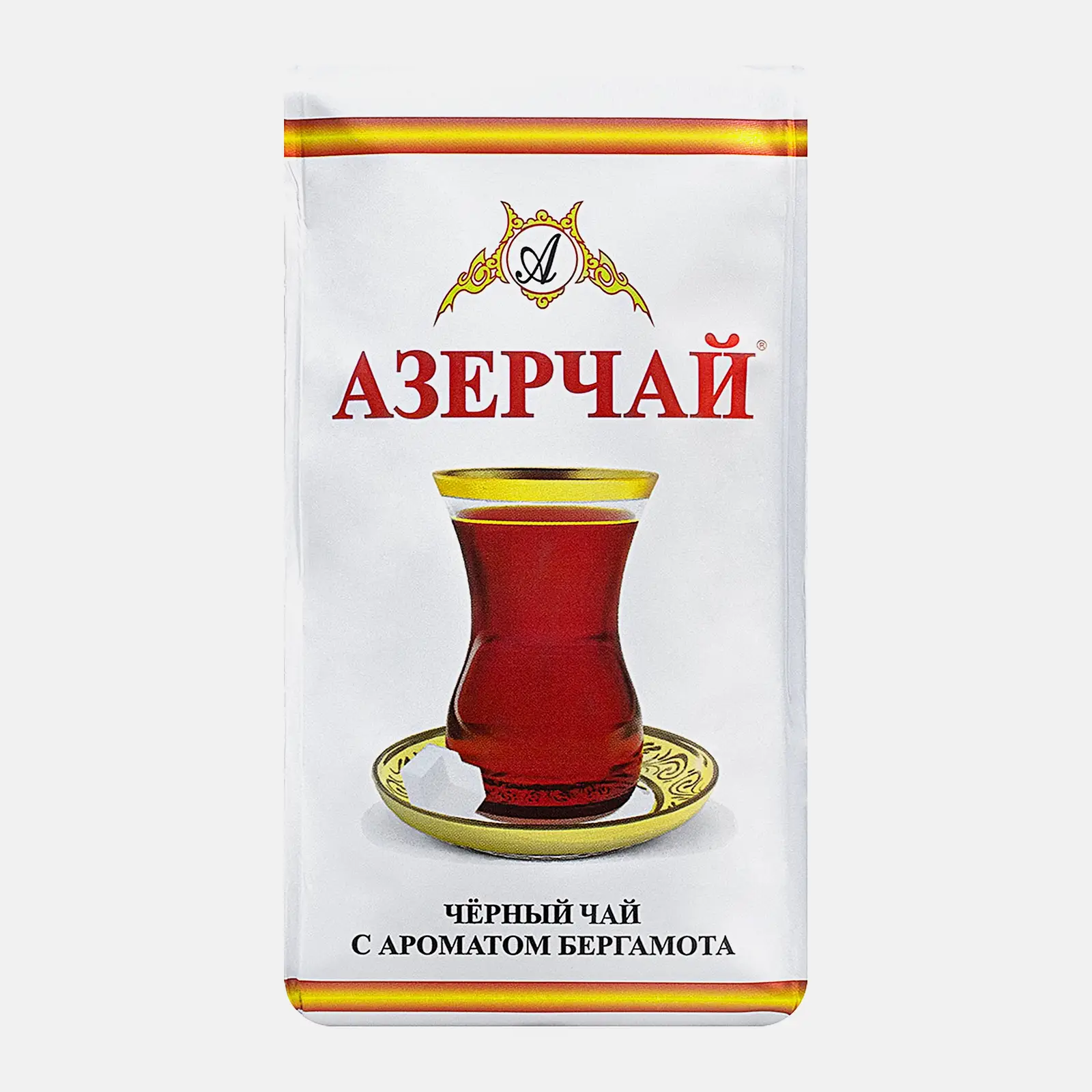Чай чёрный Азерчай байховый с ароматом бергамота 250г