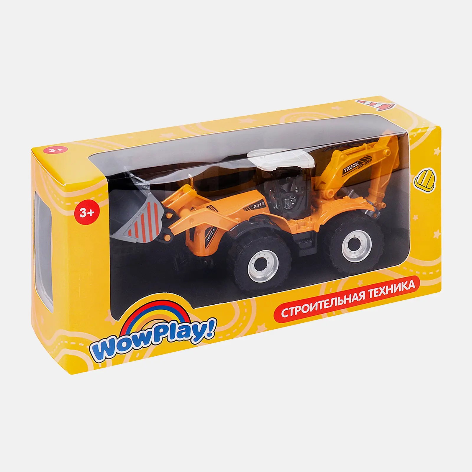 Игрушка YB326350 Машинка строительная техника металлическая в ассортименте - фото 3