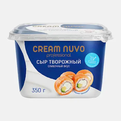 Сыр творожный Professional сливочный Cream Nuvo 65% 350г