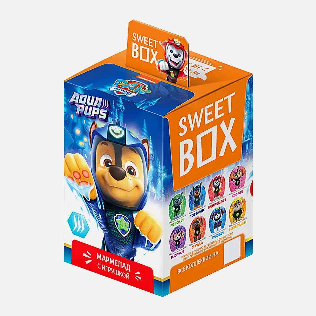 Мармелад с игрушкой Sweet Box 10г в ассортименте