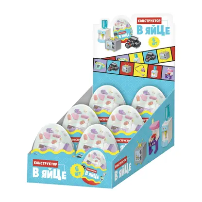 Изображение товара Конструктор Скай Трейд в яйце Home С9111018 в ассортименте
