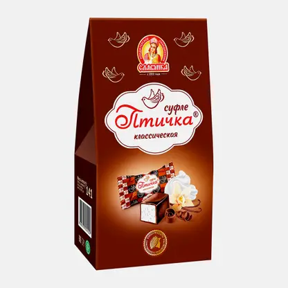 Конфеты Птичка классическая Славянка 141г