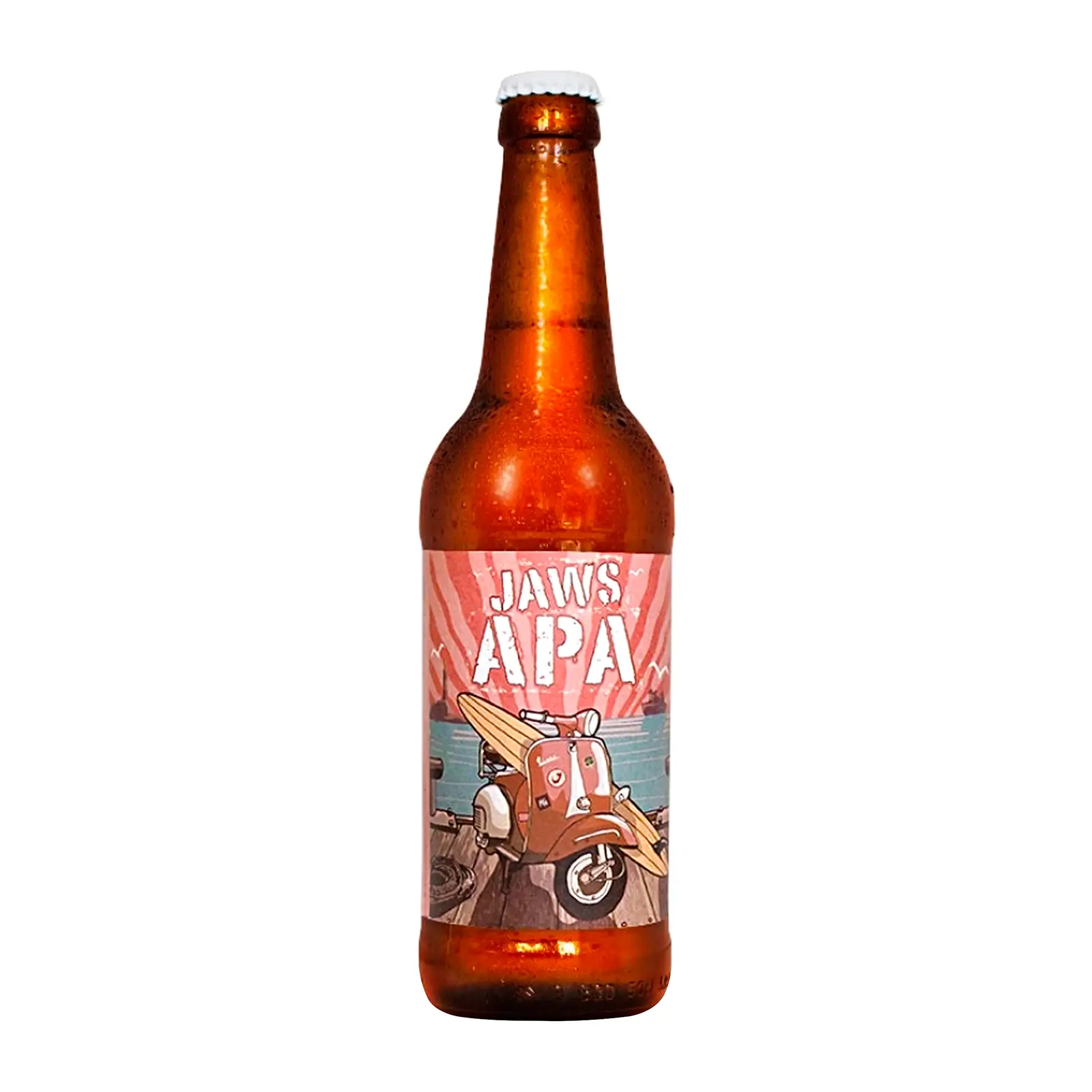 Изображение товара Пиво Jaws American Pale Ale светлое фильтрованное 5.5% 500мл