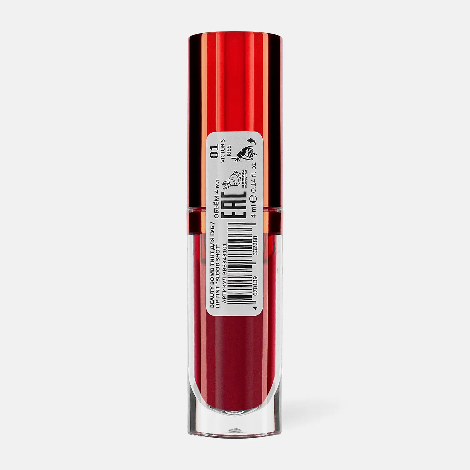 Тинт для губ Blood Shot тон 01 Beauty Bomb