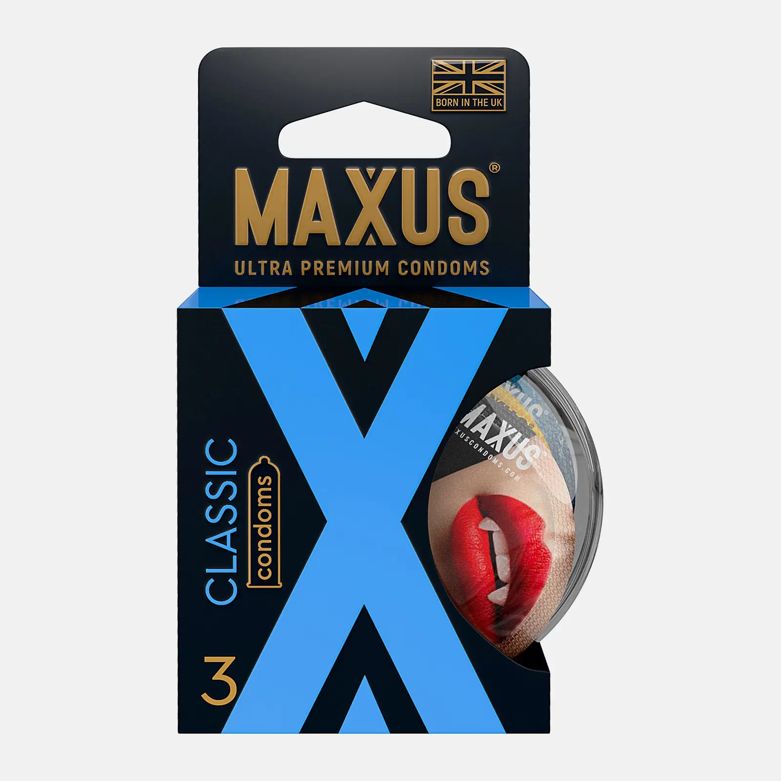 Гладкие презервативы Classic Air Maxus 3шт