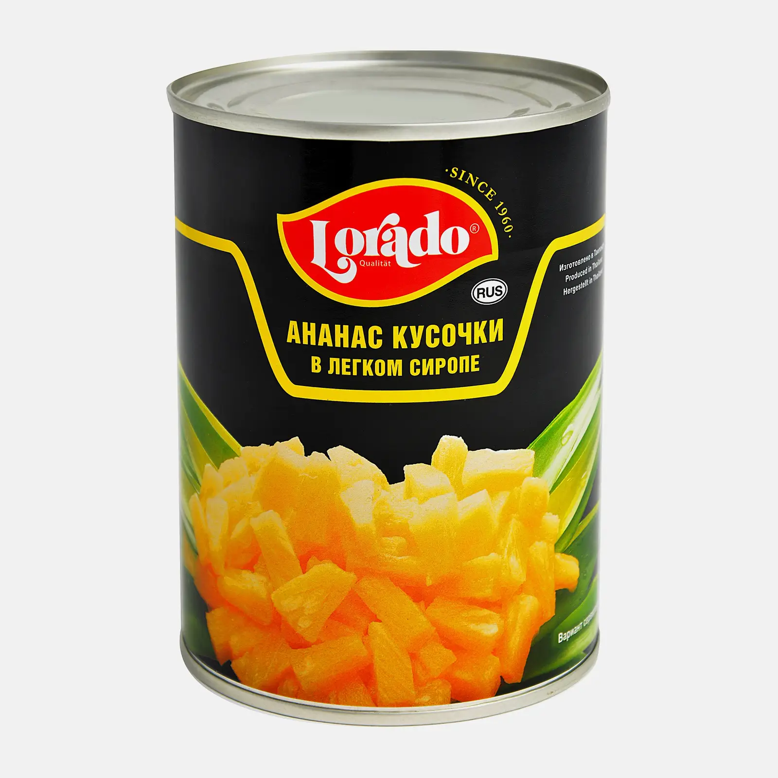 Изображение товара Ананасы кусочки Lorado 580мл