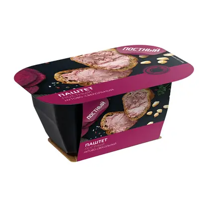 Изображение товара Паштет постный нутово-свекольный 150г