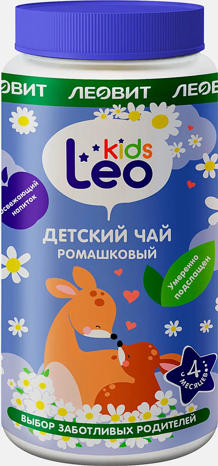 Чай детский Leo Kids ромашковый гранулы 200г