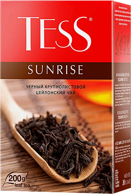 Чай черный Tess Sunrise цейлонский 200г - фото 3 Чай черный Tess Sunrise цейлонский 200г - фото 3
