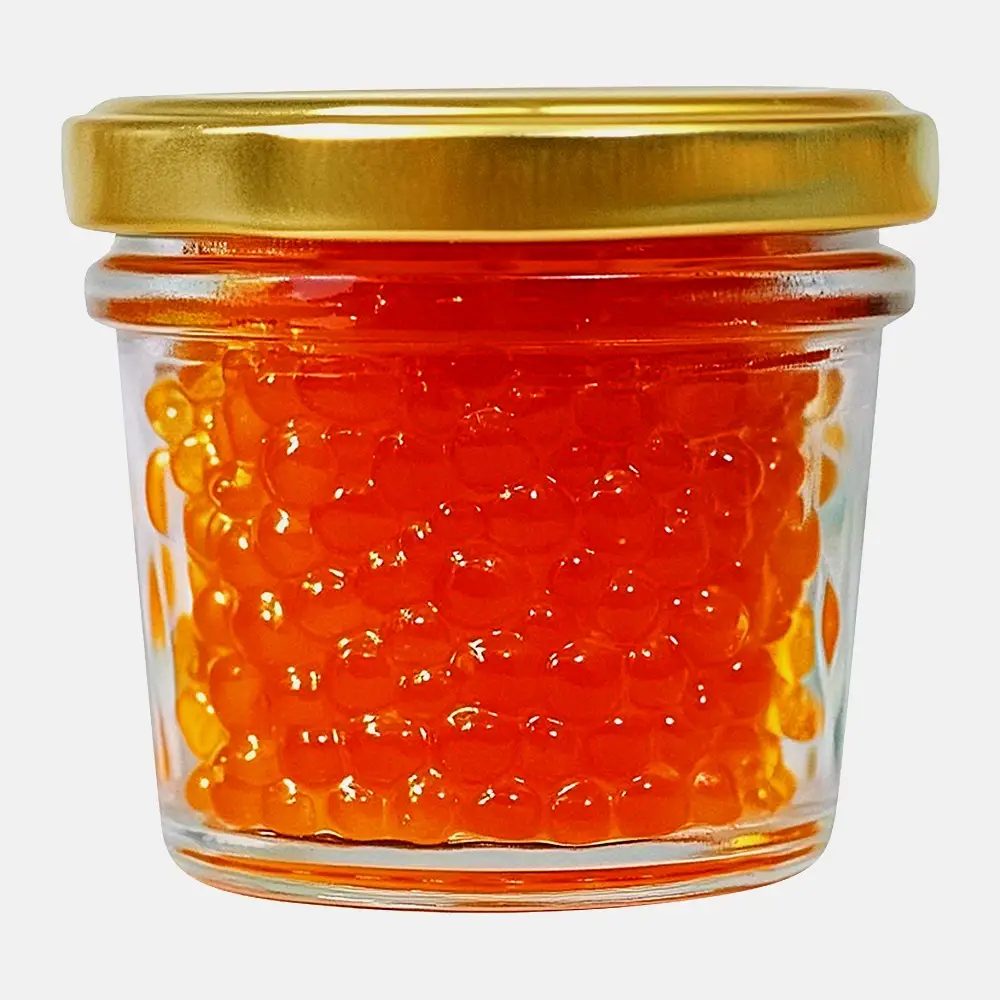 Изображение товара Икра нерки лососевая зернистая 90г - полезный деликатес для закусок и салатов