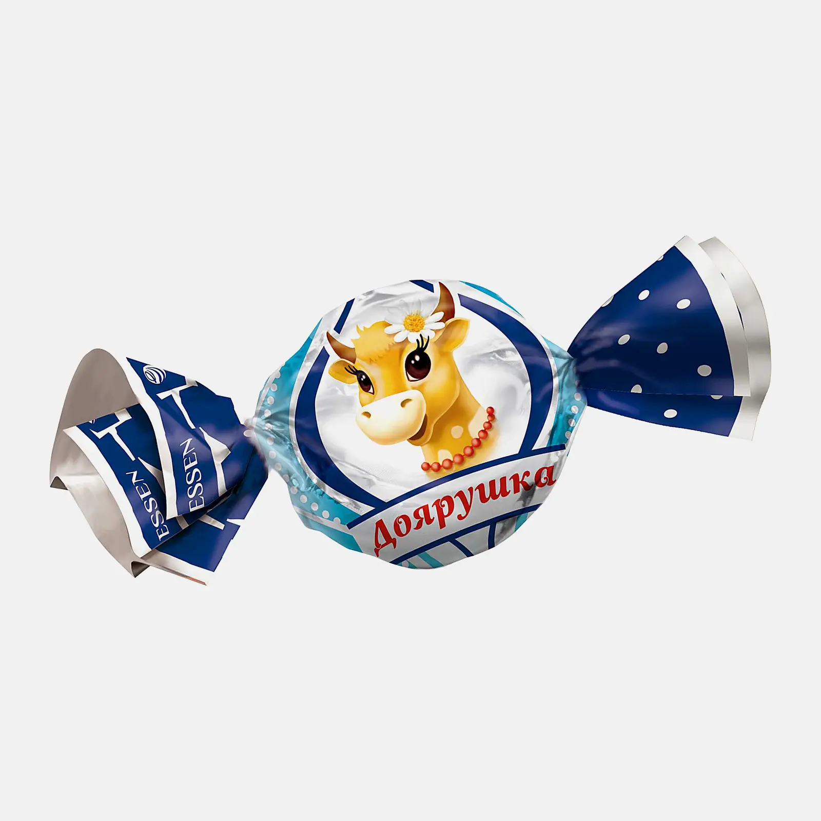 Изображение товара Конфеты Доярушка с воздушно-сливочной начинкой и шоколадной оберткой 300 г