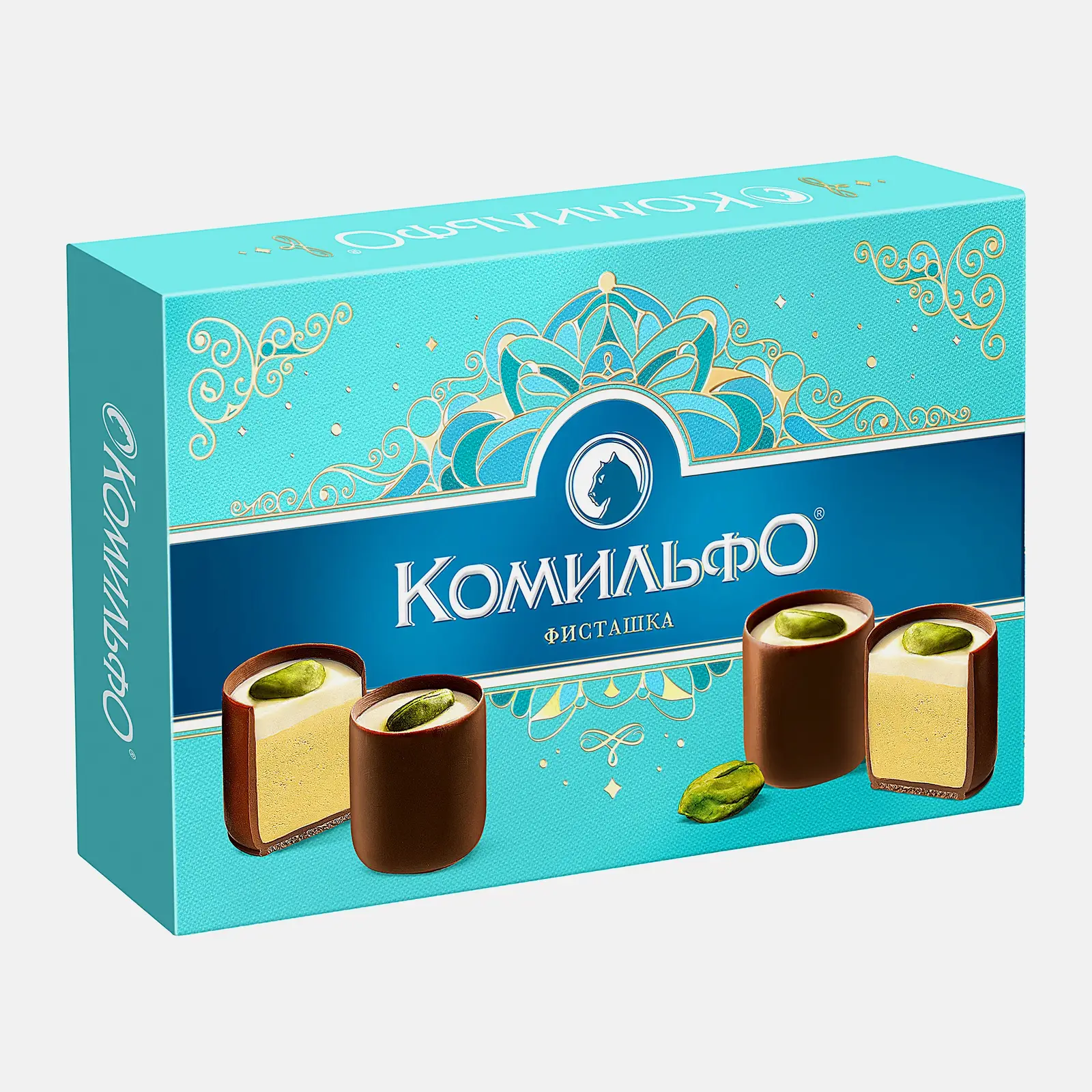 Конфеты шоколадные Фисташка Комильфо 116г - фото 3 Конфеты шоколадные Фисташка Комильфо 116г - фото 3