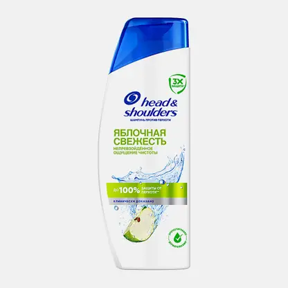 Шампунь для волос против перхоти Яблочная свежесть Head&Shoulders 360мл