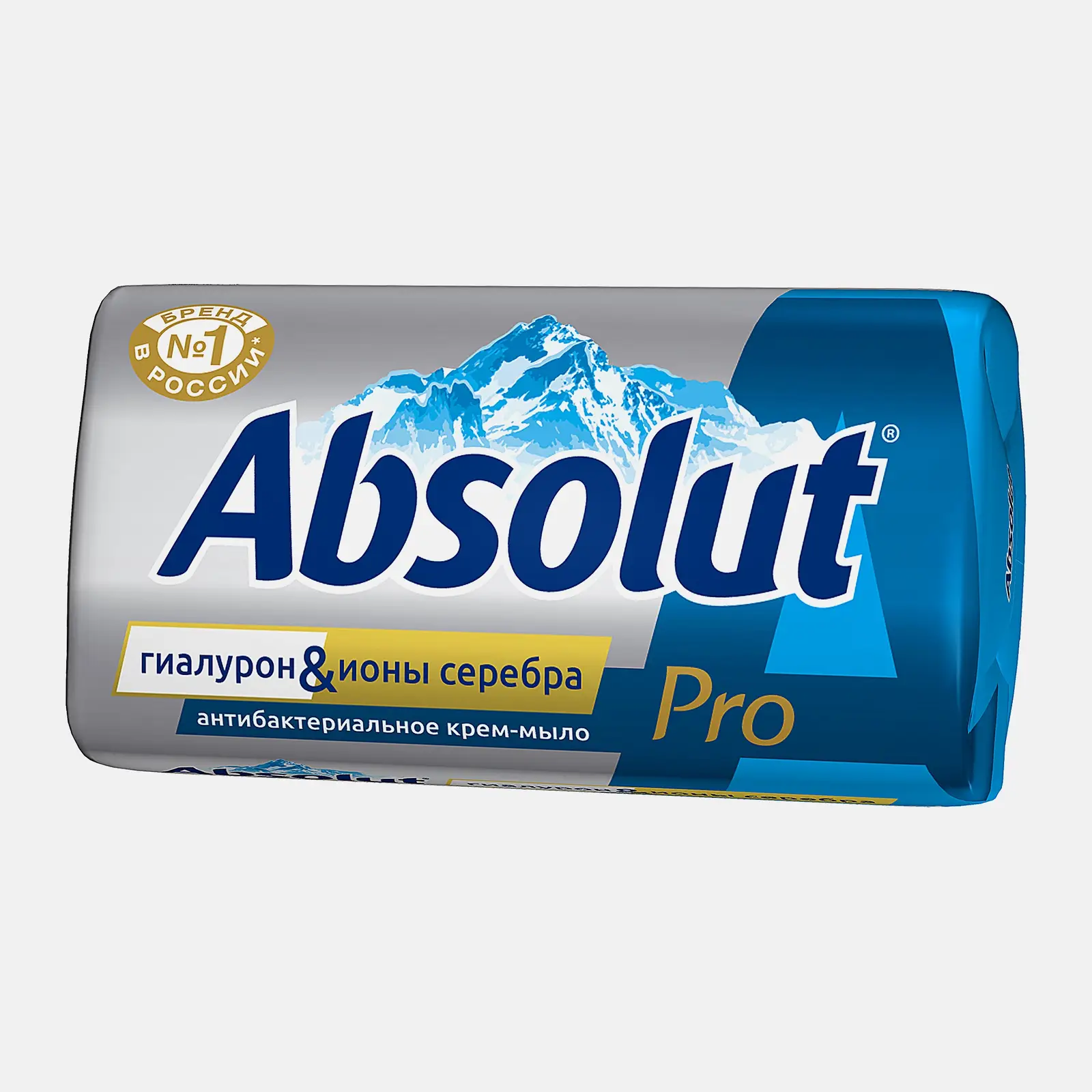 Крем-мыло туалетное Absolut Pro антибактериальное серебро гиалурон 90г Крем-мыло туалетное Absolut Pro антибактериальное серебро гиалурон 90г
