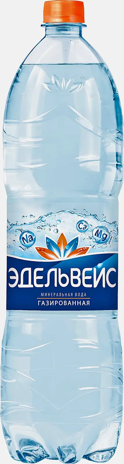 Вода Эдельвейс минеральная газированная 1.5л - фото 2