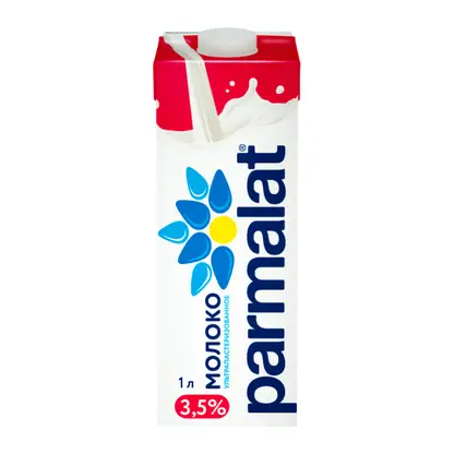 Изображение товара Молоко ультрапастеризованное Parmalat 3.5% 1л