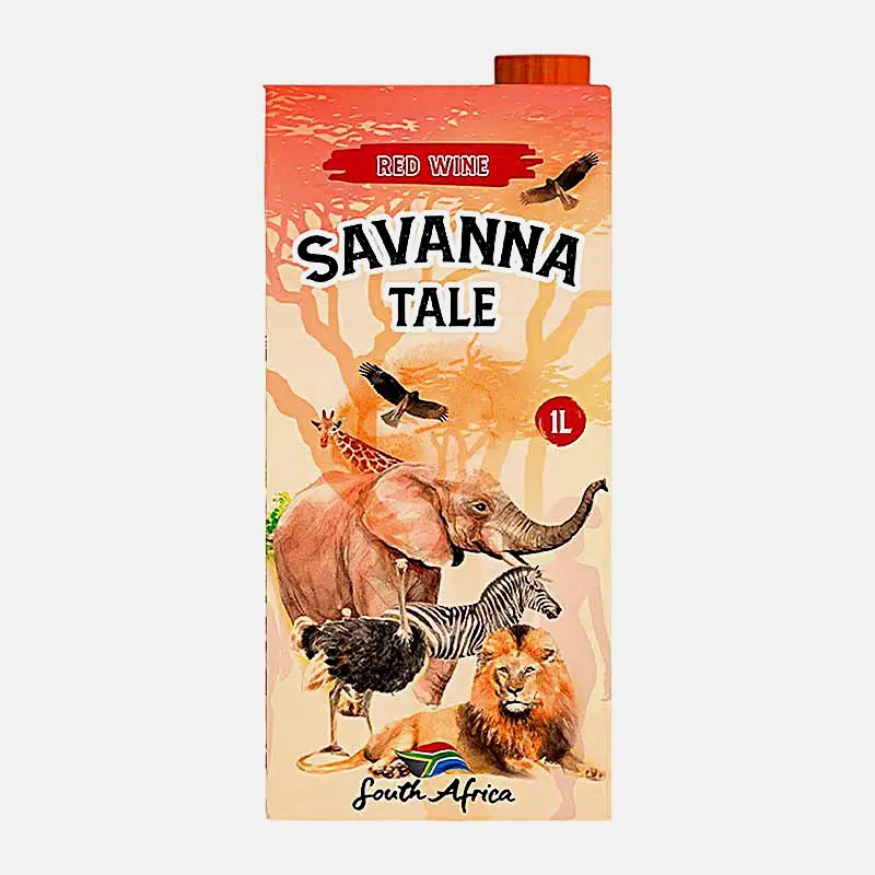 Вино красное сухое Savanna Tale 13% 1л Вино красное сухое Savanna Tale 13% 1л