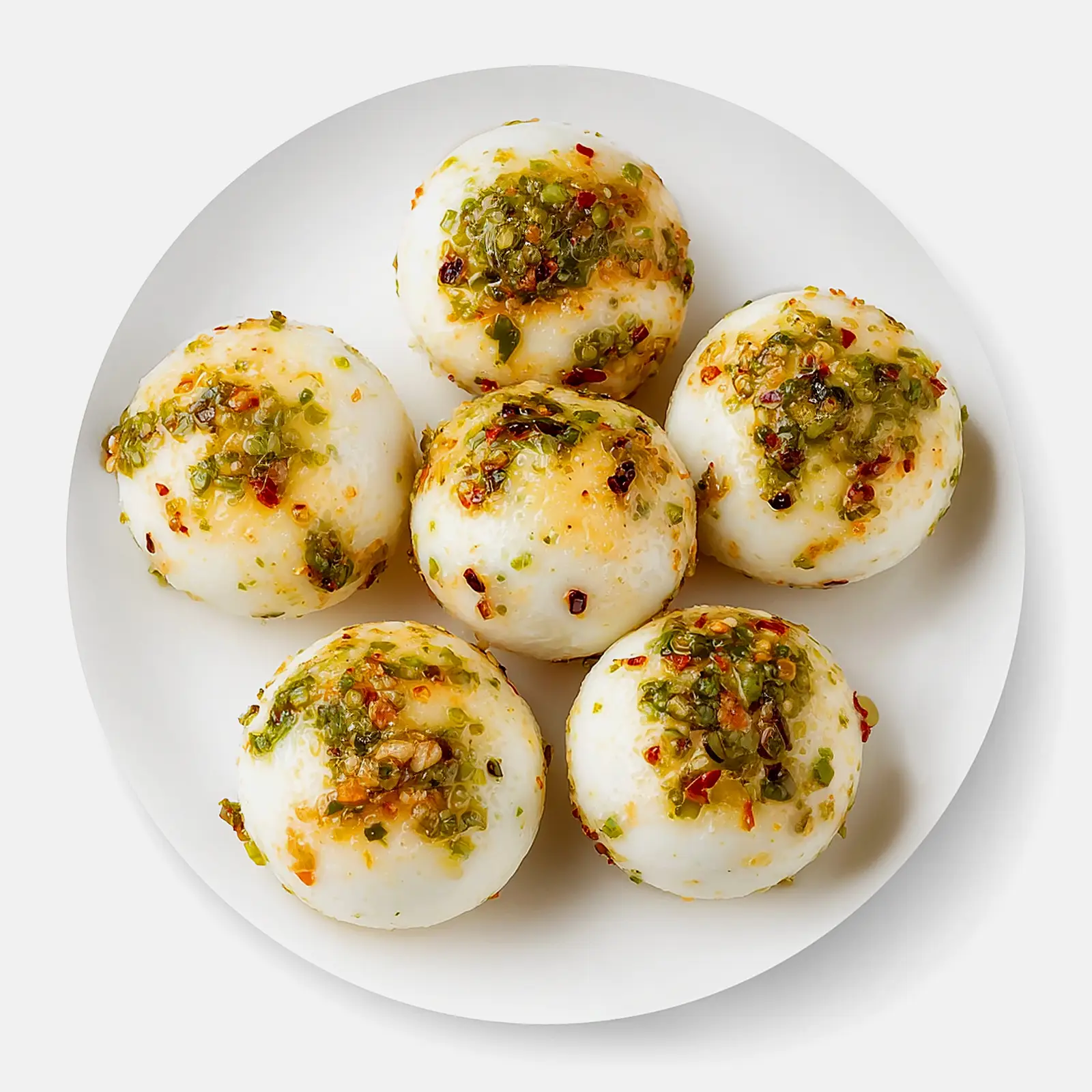 Изображение товара Сыр Ненашево Шанклиш мягкий в паприке ассорти