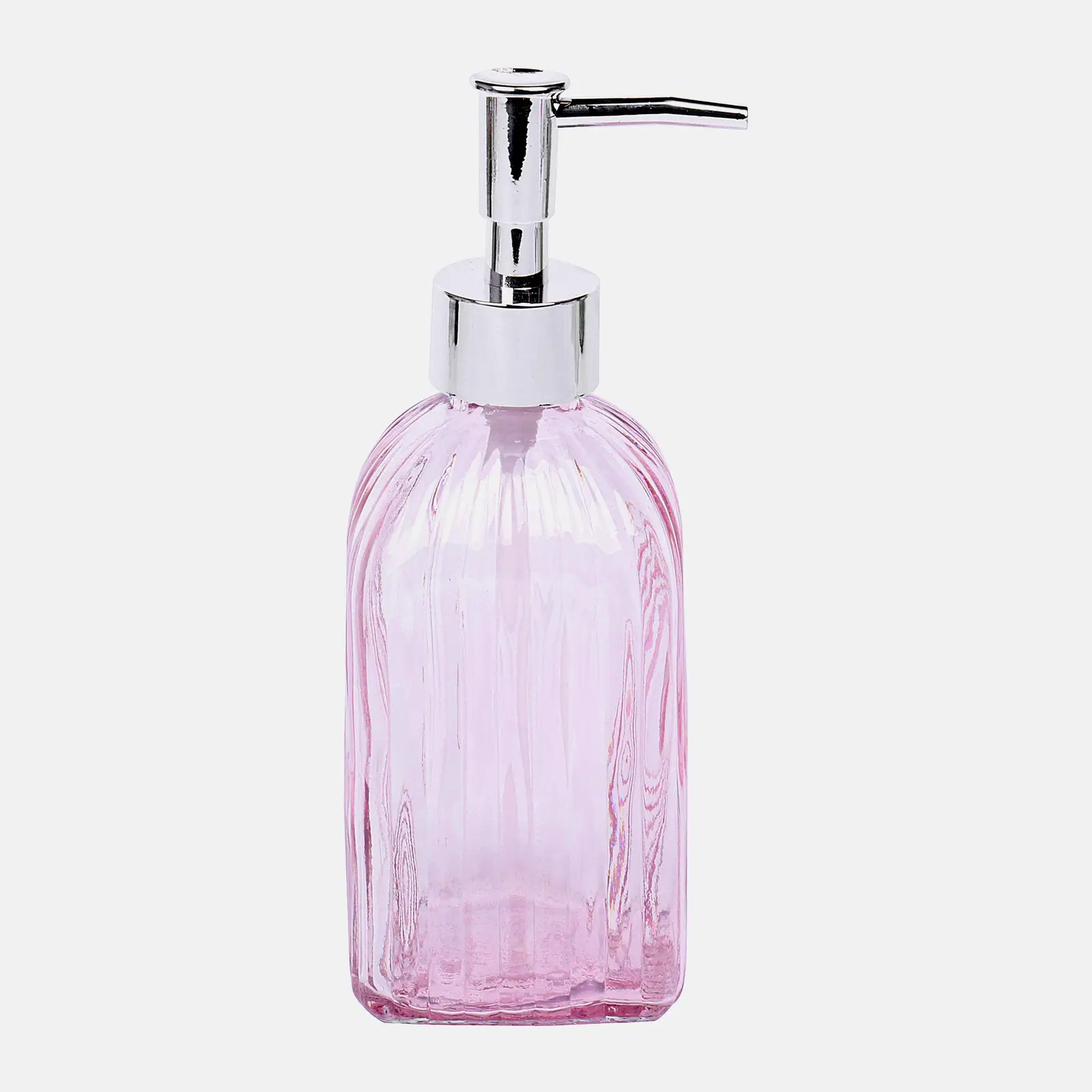Стеклянный дозатор для жидкого мыла Гортензия Wellfort