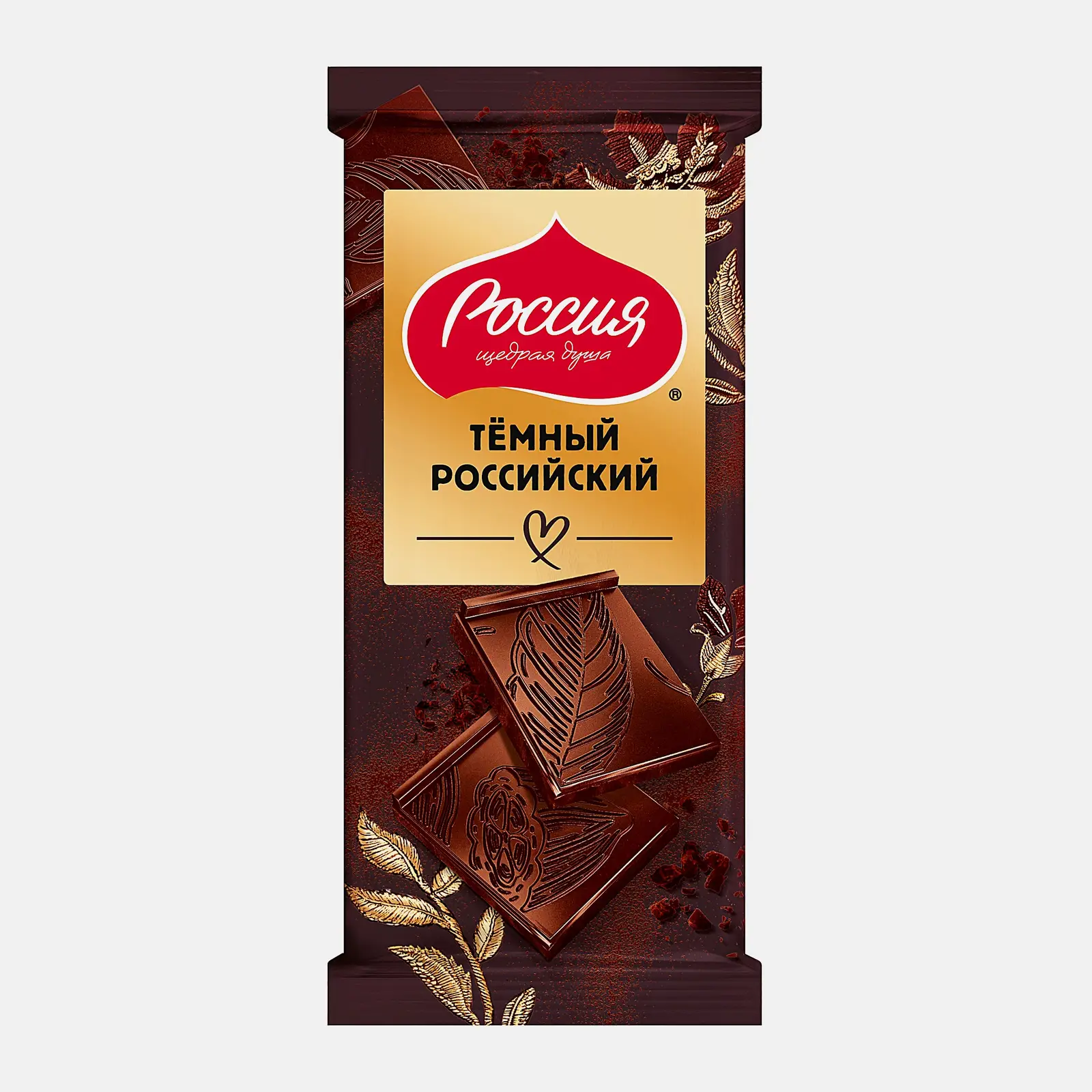 Шоколад темный 41% Российский 75/82г