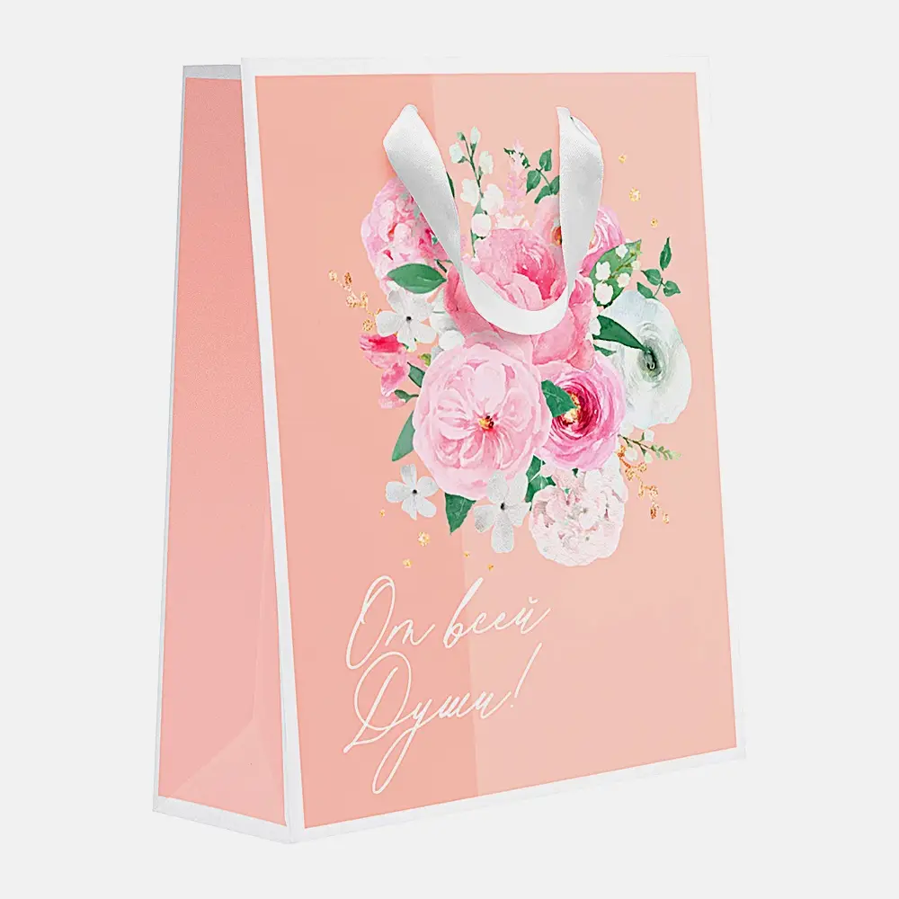 Пакет Пакетико подарочный матовая ламинация S ПДЛ W 14.6*11.4*6.4см в ассортименте