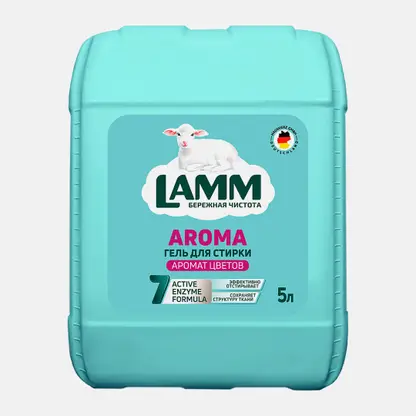 Гель для стирки белья Aroma Lamm 5л