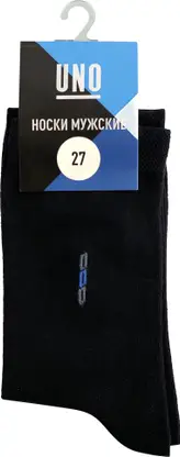 Изображение товара Носки мужские Uno черные р.27 (41-43)