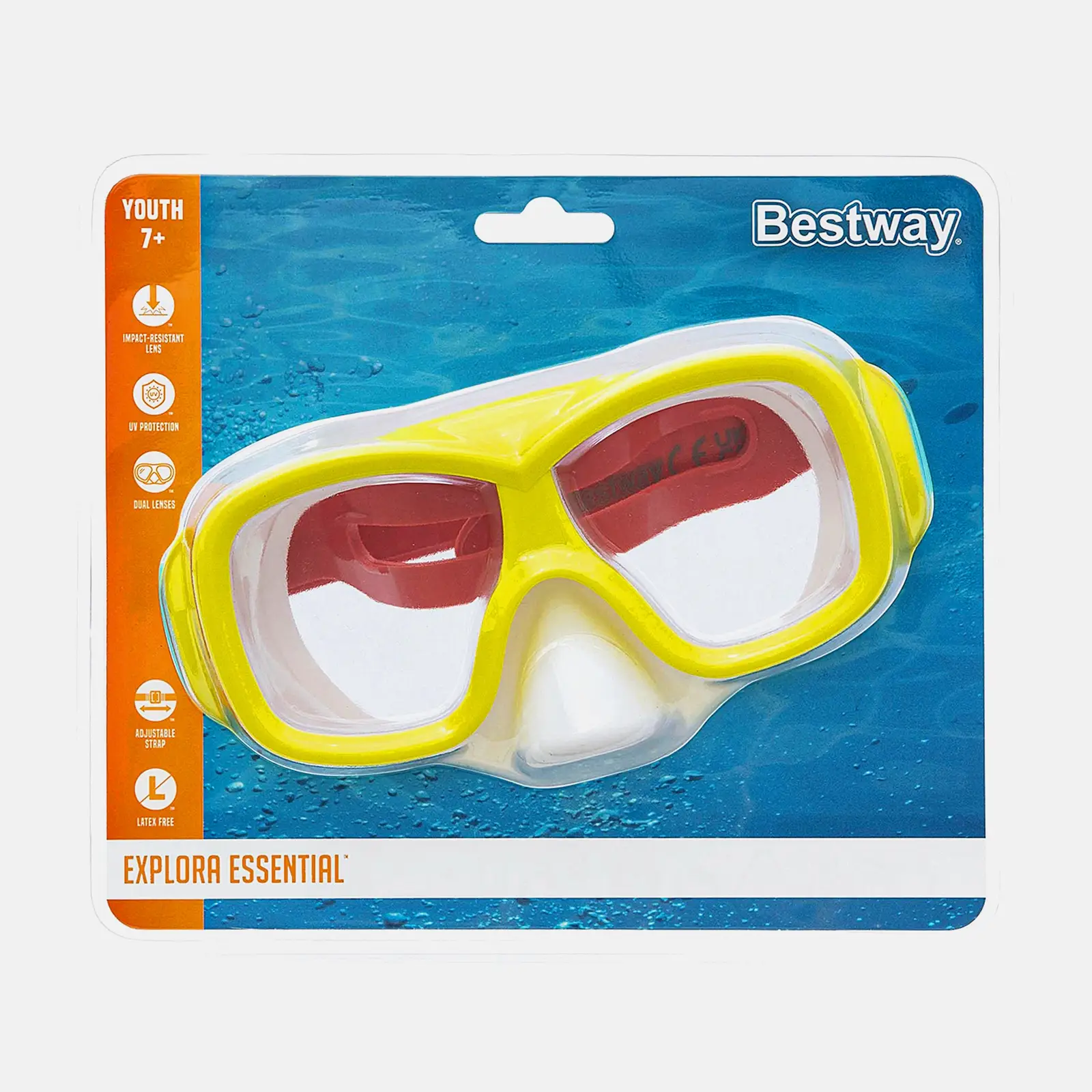 Детская маска для плавания 7+ Bestway в ассортименте - фото 3