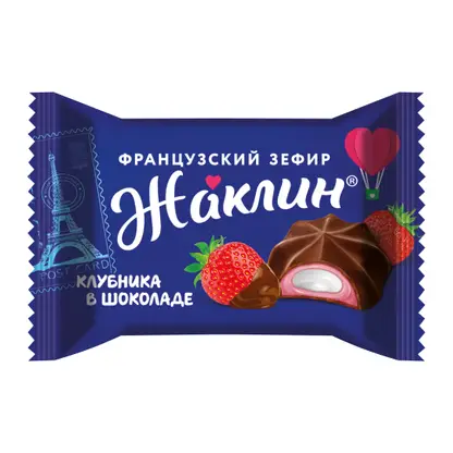 Изображение товара Зефир Клубника в шоколаде Жаклин
