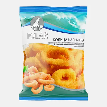 Кольца кальмара в панировке Polar 500г