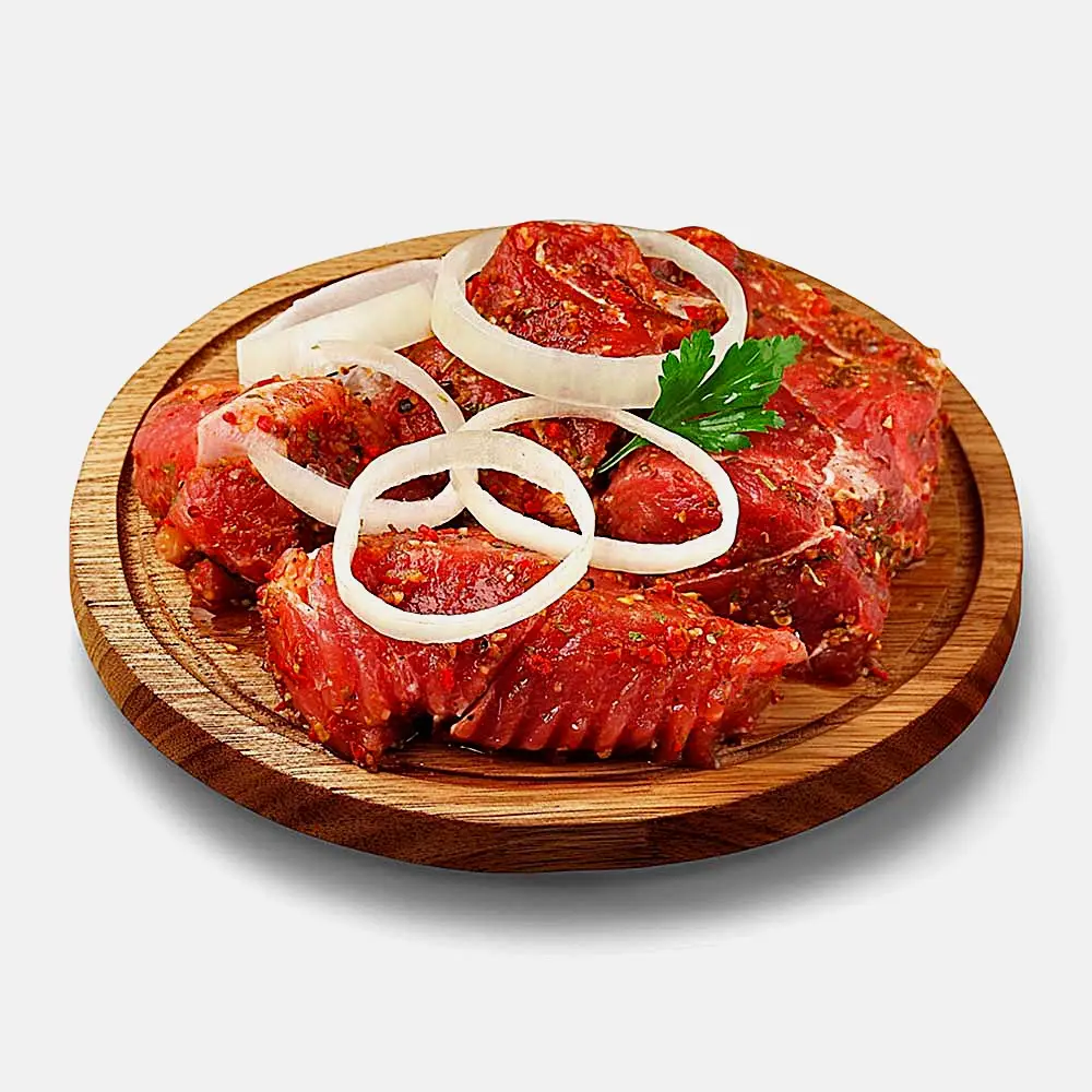 Шашлык из свиной лопатки в маринаде Кавказский