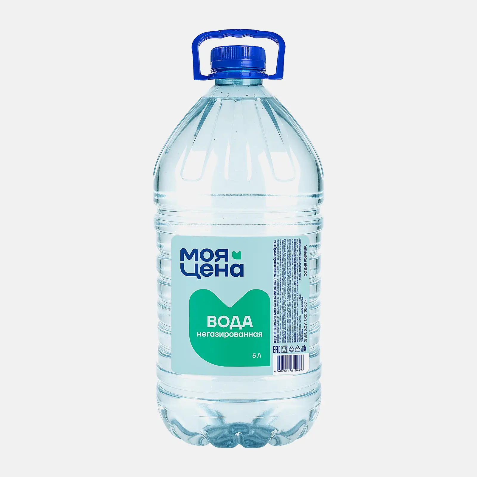 Вода Моя цена питьевая негазированная 5л