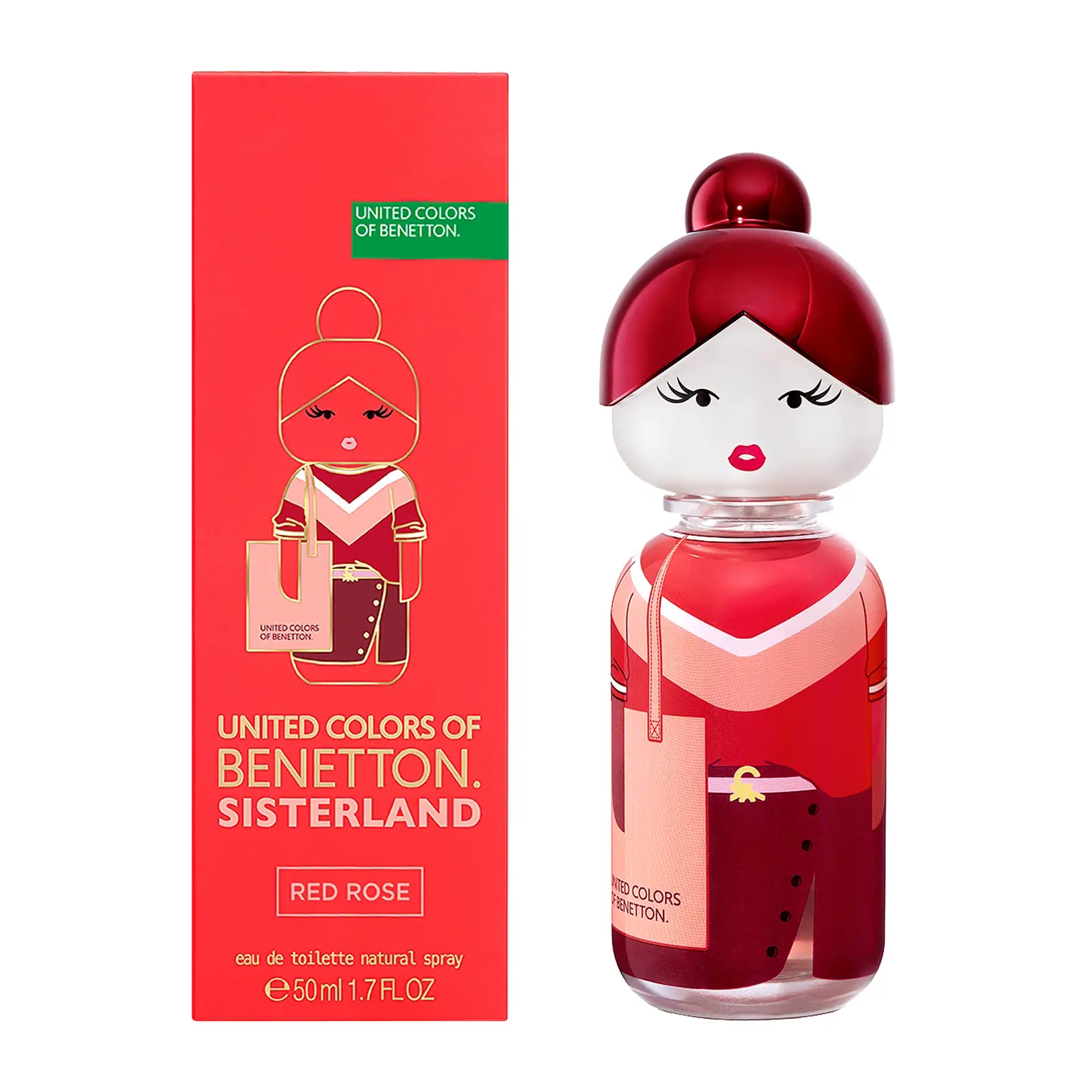 Туалетная вода Benetton Sisterland Red Rose женская