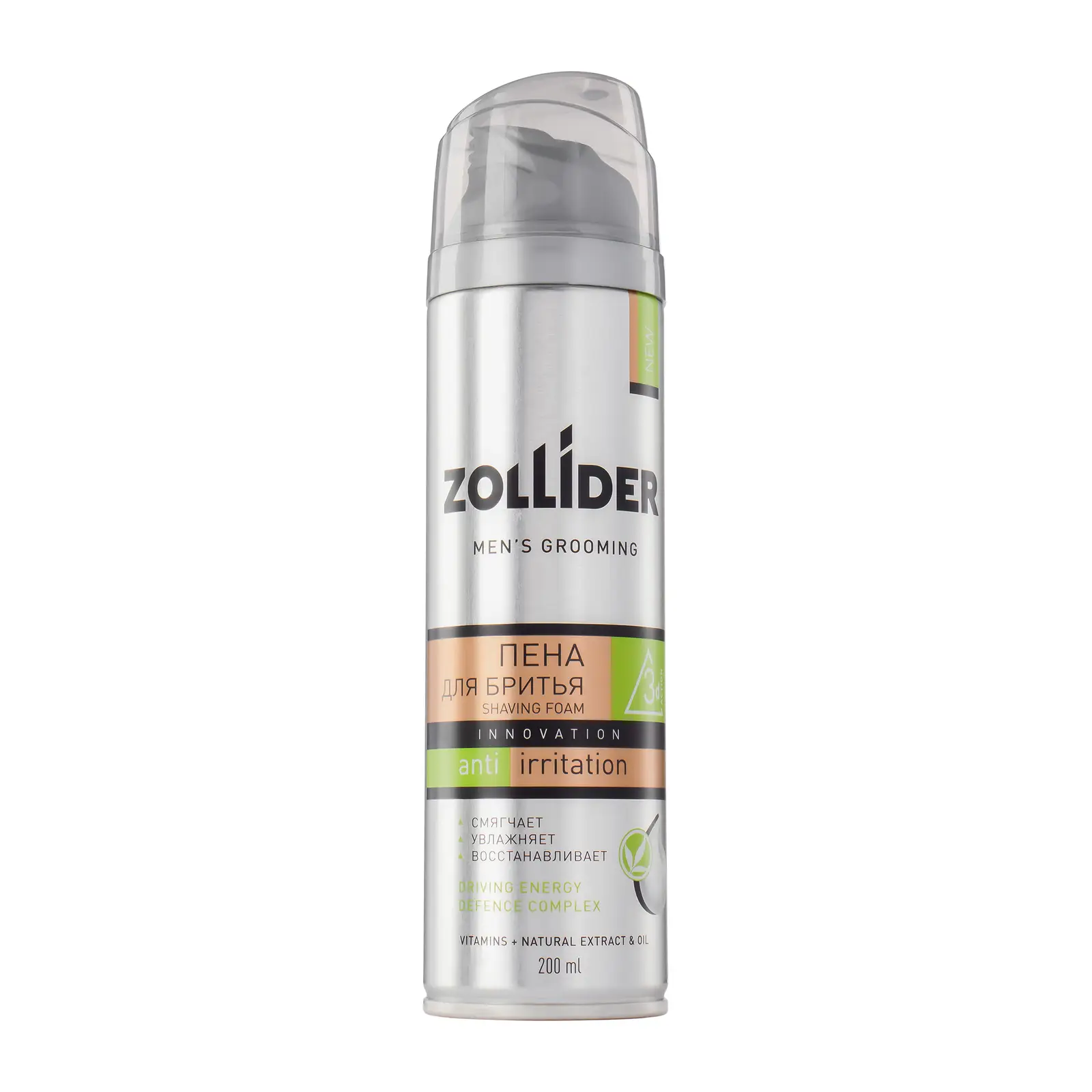 Пена для бритья Zollider Anti-Irritation 200мл