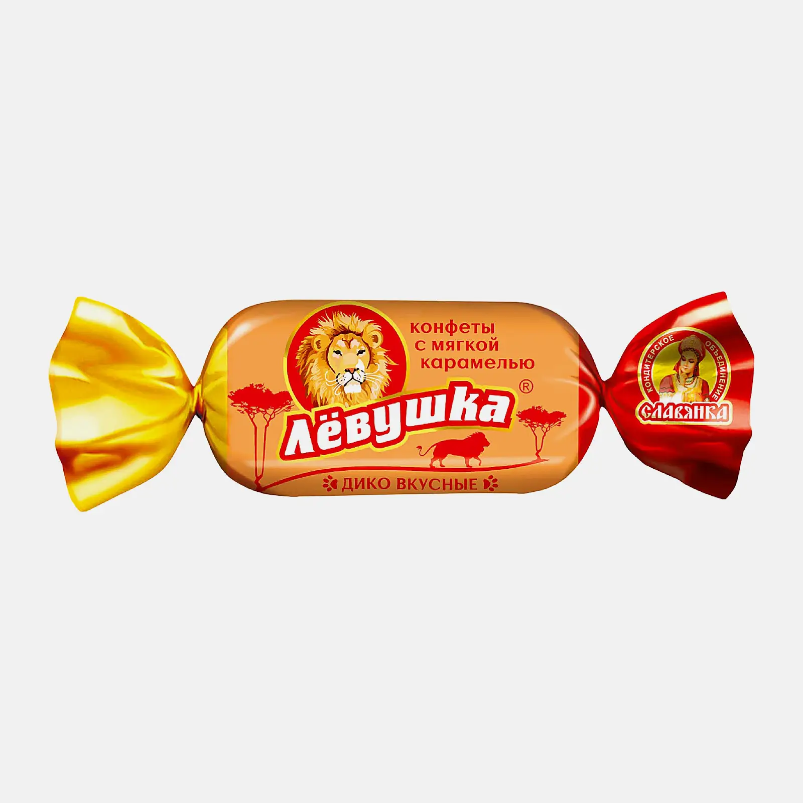 Изображение товара Конфеты с карамельной начинкой Левушка 300 г вкусное лакомство для всей семьи