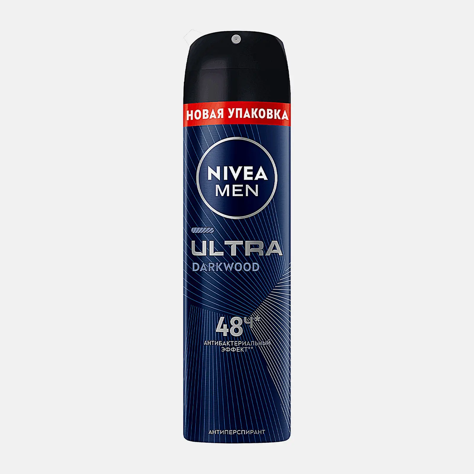 Изображение товара Антиперспирант NIVEA Men Ultra 150 мл с чёрным углём и древесным ароматом