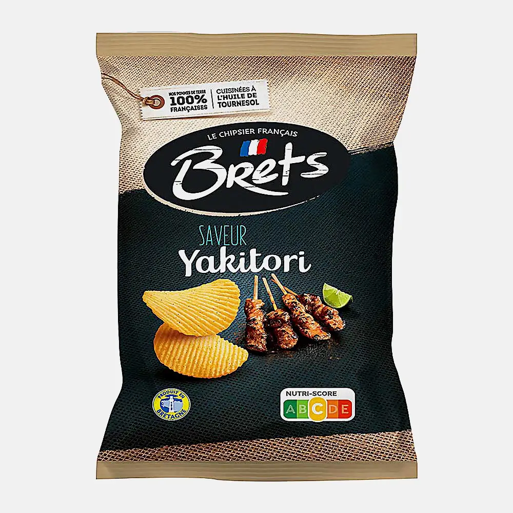Чипсы со вкусом якитори Brets 125г Чипсы со вкусом якитори Brets 125г