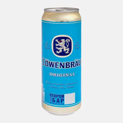 Пиво Lowenbrau Original светлое фильтрованное пастеризованное 5.4% 450мл