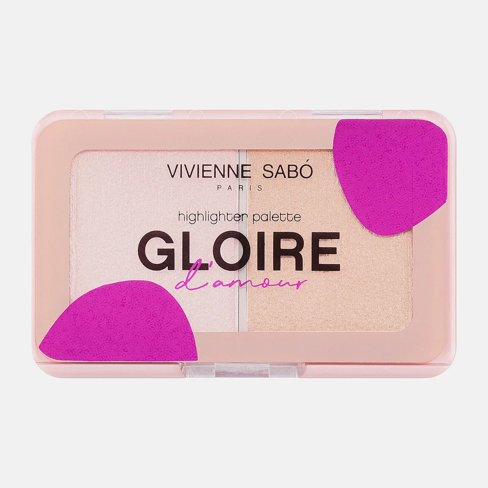 Палетка хайлайтеров Vivienne Sabo Gloire damour 01 
