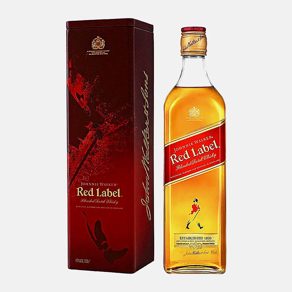 Виски Johnnie Walker Red Label Icons шотландский купажированный 40% 700мл