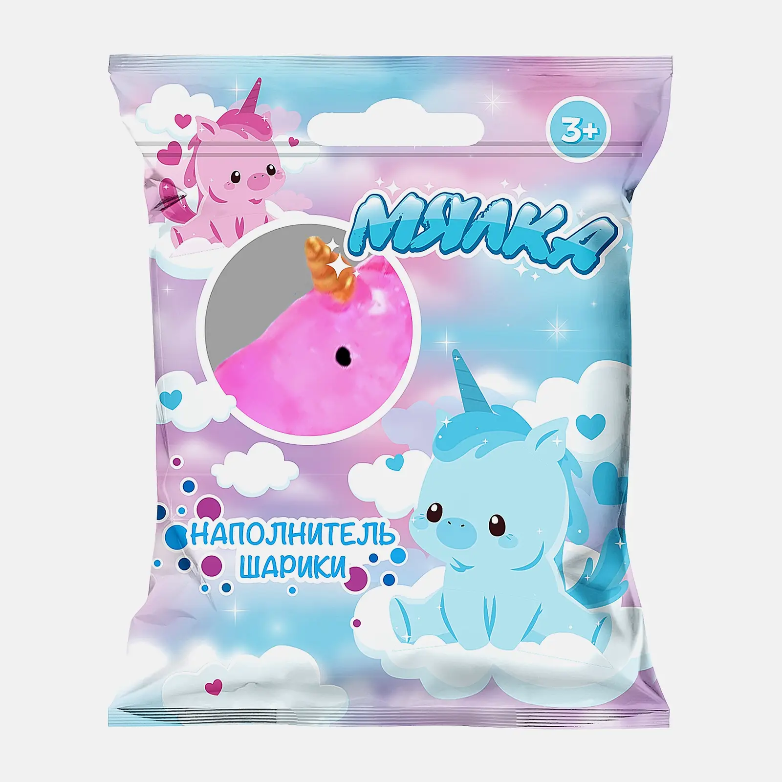 Мялка животные Скай трейд S9111020 с шариками в ассортименте