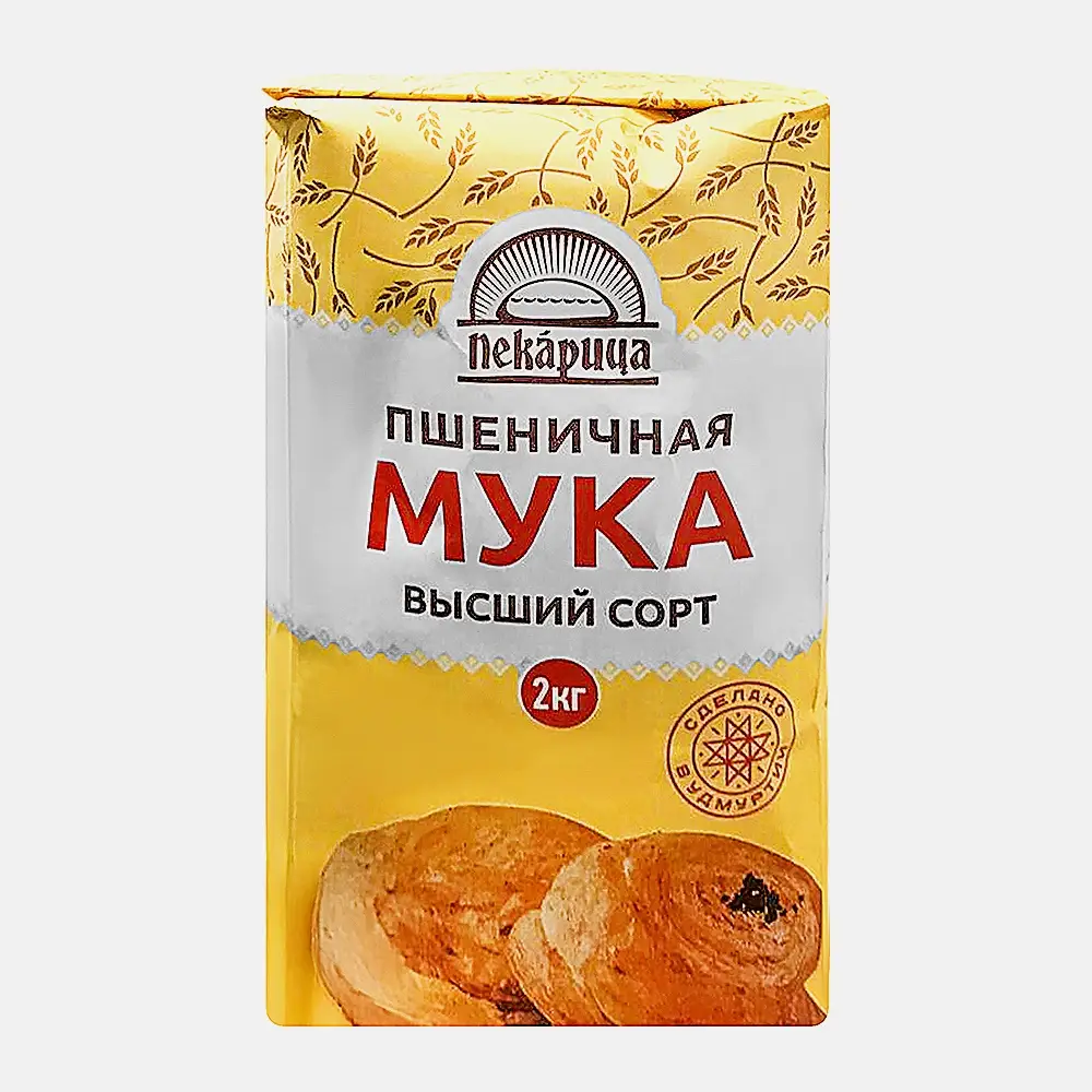 Мука Пшеничная 2кг в ассортименте