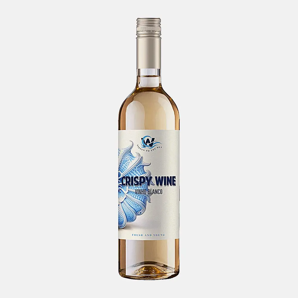 Изображение товара Вино Crispy Wine белое полусухое 750мл Россия