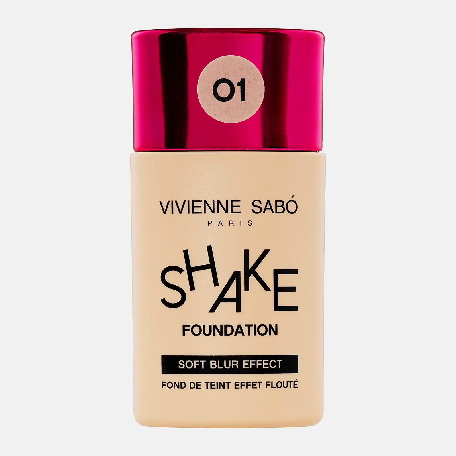 Тональный крем Vivienne Sabo Shake Foundation с натуральным блюр эффектом тон 01