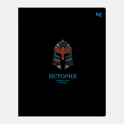 Тетрадь Рельеф-центр предметная 48л История Soft-touch в ассортименте